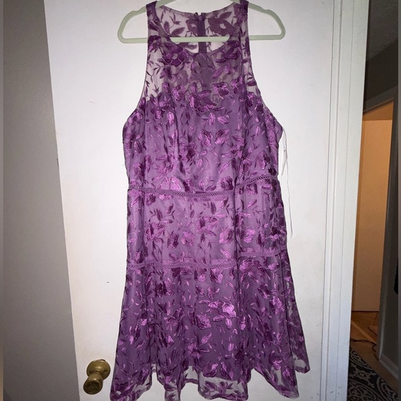 David's Bridal Dresses & Skirts - NWT David's Bridal Purple Midi Dress